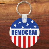 民主党キーチェーン キーホルダー (正面)