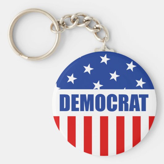 民主党キーチェーン キーホルダー (正面)