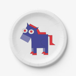民主党ドンキー ペーパープレート