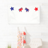 民主党ドンキー 横断幕 (インサイチュ)