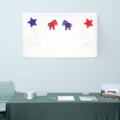 民主党ドンキー 横断幕 (トレードショー)