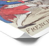 「民主党フランスのは滑走路を王室の驚かせた」 ポスター (角)