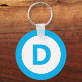 民主党ロゴ キーホルダー (正面)