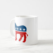 民主党ロゴ コーヒーマグカップ (正面左)