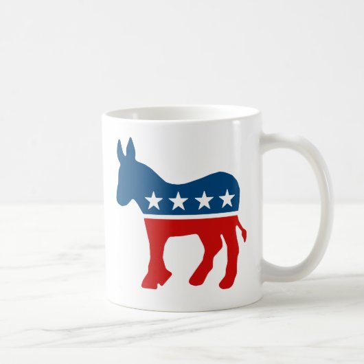 民主党ロゴ コーヒーマグカップ (右)