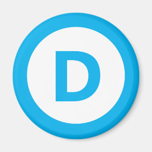 民主党ロゴ マグネット