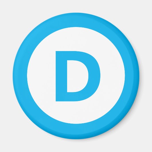 民主党ロゴ マグネット (正面)