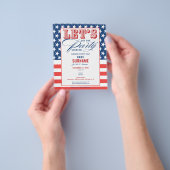 民主党公式キャンペーン開始のお知らせ チラシ (手)