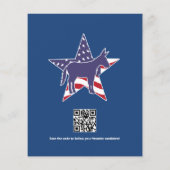 民主党公式キャンペーン開始のお知らせ チラシ (裏面)