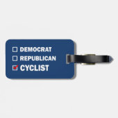 民主党共和党支持者 ラゲッジタグ (裏面横)