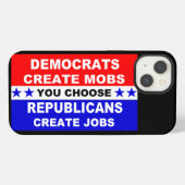 民主党員がモブを作る iPhoneケース (裏面横)
