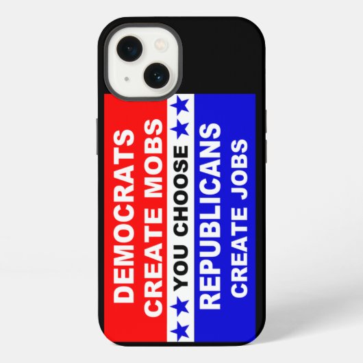 民主党員がモブを作る iPhoneケース (裏面)