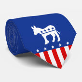 民主党員のろばのタイ ネクタイ (ロール)