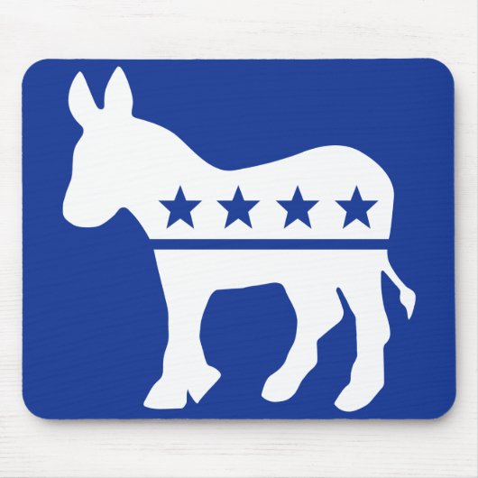 民主党員のろばのマウスパッド マウスパッド (正面)