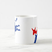 民主党員のろばのマグ コーヒーマグカップ (中央)