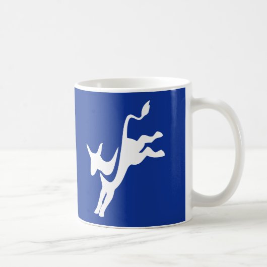 民主党員のろばのマグ コーヒーマグカップ (右)