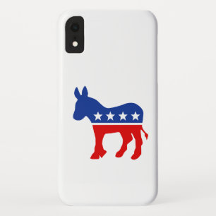 民主党員のろばの例 iPhone XRケース