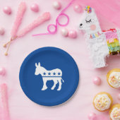 民主党員のろばは個人化なります ペーパープレート (パーティー)