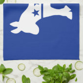 民主党員のろば キッチンタオル (折り畳み)