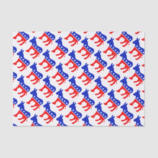 民主党員のろば 薄葉紙 (正面)