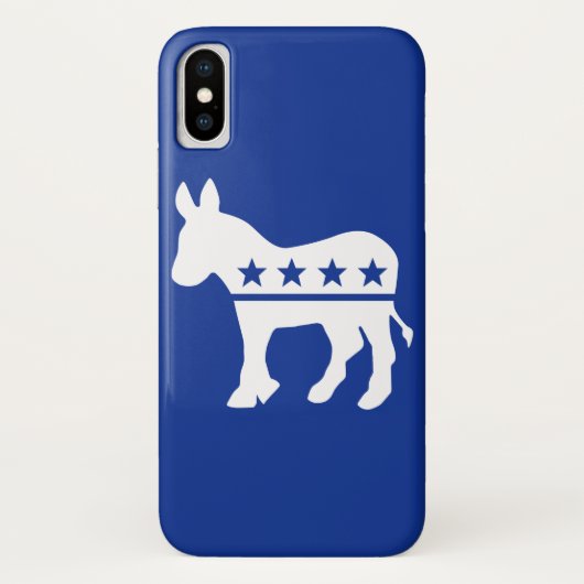 民主党員のろば Case-Mate iPhoneケース (裏面)