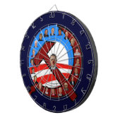 民主党員の投げ矢 ダーツボード (正面右)