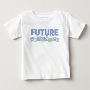 民主党員の未来のブロック ベビーTシャツ