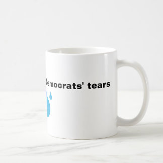 民主党員の破損 コーヒーマグカップ
