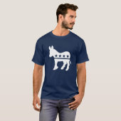 民主党員のTシャツ Tシャツ (正面フル)