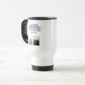 民主党員は悪いことは無い トラベルマグ (正面左)