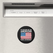 民主党員よりもアメリカ人でありたい マグネット (インサイチュ (食洗機))