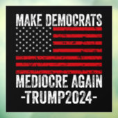 民主党員を再びトランプ2024を平凡にする ウィンドウサイン (シート3)