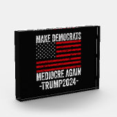 民主党員を再びトランプ2024を平凡にする フォトブロック (左)