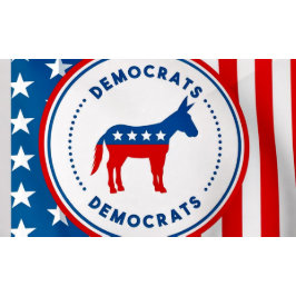 民主党員プリント、バリューポスター紙（マット） ポスター