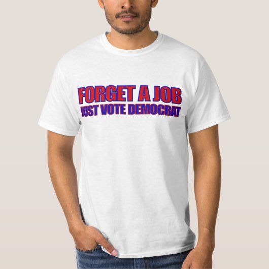 民主党員反2016の選挙 Tシャツ (正面)