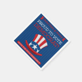 民主党員 スタンダードカクテルナプキン (角)