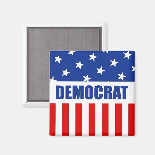 民主党員 マグネット (正面/裏面)