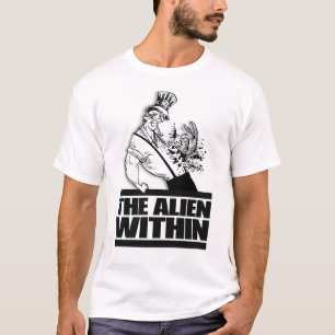 民主党員: 中エイリアン Tシャツ
