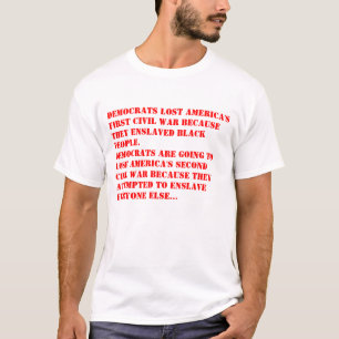 民主党員 Tシャツ