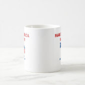 民主党支持 民主主義コーヒーマグ コーヒーマグカップ (中央)