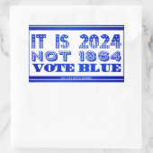 民主党議員2024 長方形シール (バッグ)