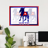 民主党造船所の署名ポスターの投票 ポスター (ホームオフィス)