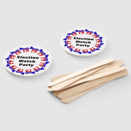 民主党選挙監視パーティー ハンドファン (組立なし)