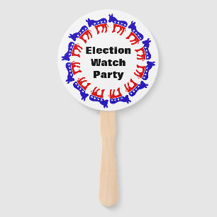 民主党選挙監視パーティー ハンドファン