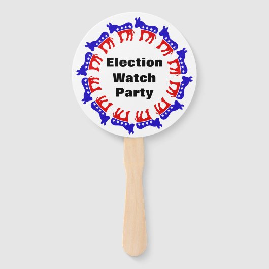 民主党選挙監視パーティー ハンドファン (正面)