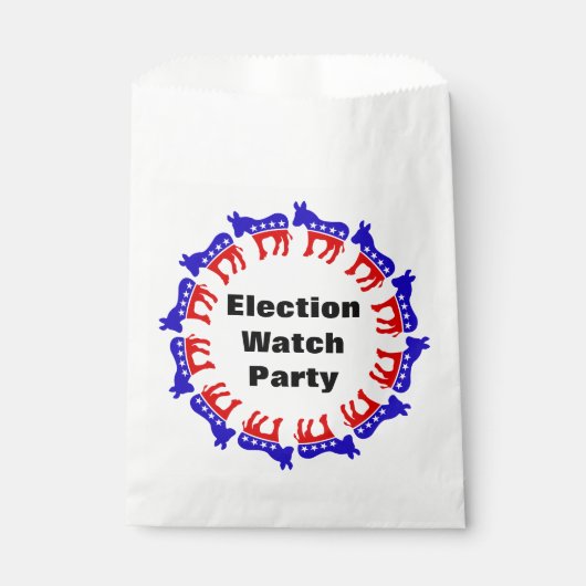 民主党選挙監視パーティー フェイバーバッグ (正面)