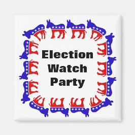 民主党選挙監視パーティー マグネット