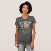 民主党 トランプ 24/7 ドライブスルー 贈賄 窓口 トランプ Tシャツ (正面フル)