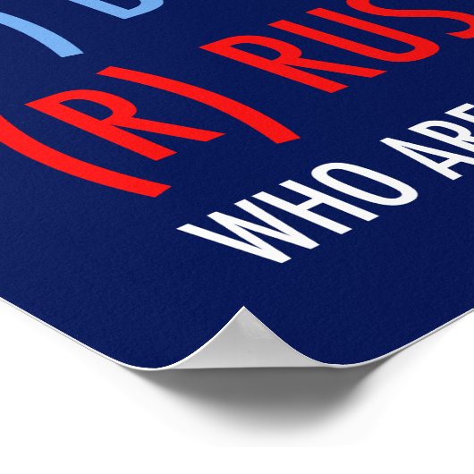 民主党Rの投票D =ロシアおもしろい選挙 ポスター (角)