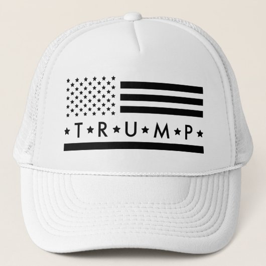 民主化推進トランプ2024 Trucker Hat キャップ (正面)